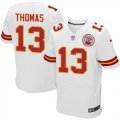 Nike Kansas City Chiefs #13 De'Anthony Thomas white Jerseys(Elite)