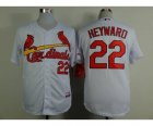 mlb jerseys st. louis cardinals #22 heywaro white[heywaro]