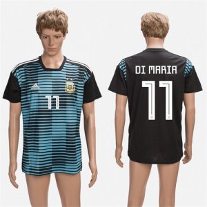 Argentina 11 DI MARIA Away 2018 FIFA World Cup Thailand Soccer Jersey