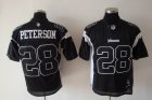 nfl minnesota vikings #28 peterson black[3rd]