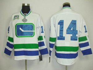 nhl vancouver canucks #14 burrows white 3rd[2011 stanley cup]