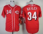 mlb jerseys cincinnati reds #34 bailey red