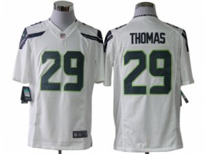 Nike NFL Seattle Seahawks #29 Earl Thomas White Jerseys(Limited)