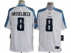 Nike NFL tennessee titans #8 matt hasselbeck white Game Jerseys