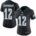 Women's Nike Philadelphia Eagles #12 Randall Cunningham Limited Black Rush NFL Jersey