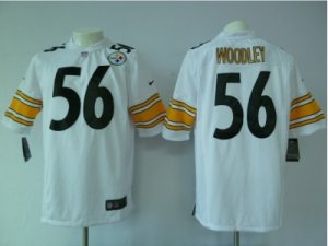 Nike pittsburgh steelers #56 woodley white Game Jerseys