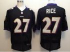 Nike nfl Baltimore Ravens #27 Ray Rice black Elite jerseys