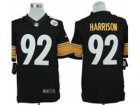 Nike Pittsburgh Steelers #92 James Harrison Black[Limited]Jerseys