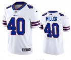 Nike Bills #40 Von Miller White Vapor Untouchable Limited Jersey