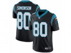 Mens Nike Carolina Panthers #80 Scott Simonson Vapor Untouchable Limited Black Team Color NFL Jersey