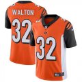 Nike Bengals #32 Mark Walton Orange Vapor Untouchable Limited Jersey