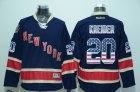 NHL New York Rangers #20 Chris Kreider national flag Blue jerseys