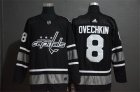 Capitales #8 Alexander Ovechkin Black 2019 NHL All-Star Game Adidas Jersey