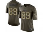 Mens Nike Kansas City Chiefs #89 Gavin Escobar Limited Green Salute to Service NFL Jersey