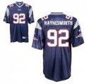 nfl New England Patriots #92 Albert Haynesworth blue