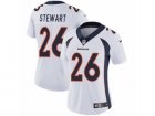 Women Nike Denver Broncos #26 Darian Stewart Vapor Untouchable Limited White NFL Jersey