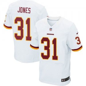 Nike Washington Redskins #31 Matt Jones Burgundy white Jerseys(Elite)