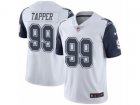 Youth Nike Dallas Cowboys #99 Charles Tapper Limited White Rush NFL Jersey