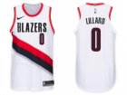 Nike NBA Portland Trail Blazers #0 Damian Lillard Jersey 2017-18 New Season White Jersey