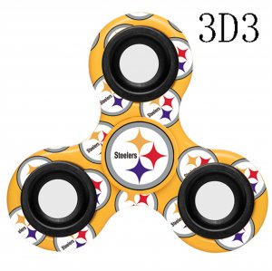 Pittsburgh Steelers Multi-Logo 3 Way Finger Spinner