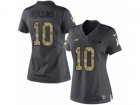 Women Nike Philadelphia Eagles #10 Mack Hollins Limited Black 2016 Salute to Service NFL Jersey