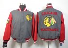 NHL chicago Blackhawks jacket Grey