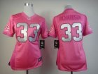 Nike Women Cleveland Browns #33 Trent Richardson Pink Jerseys[love s]