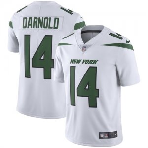 Nike Jets #14 Sam Darnold White New 2019 Vapor Untouchable Limited Jersey