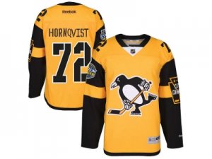 Men\'s Pittsburgh Penguins #72 Patric Hornqvist Gold 2017 Stadium Series Stitched NHL Jersey