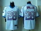 Nike Buffalo Bills #28 Spiller White Jerseys(Drift Fashion Elite)