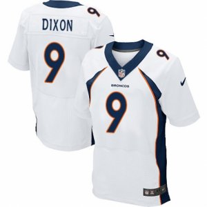 Men\'s Nike Denver Broncos #9 Riley Dixon Elite White NFL Jersey