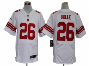 Nike NFL new york giants #26 rdlle white Elite jerseys