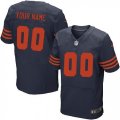 Youth Nike Chicago Bears Customized Elite Navy Blue Alternate NFL Jersey