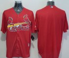 St.Louis Cardinals Blank Red New Cool Base Stitched MLB Jersey