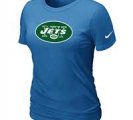 Women New York Jets L.blue T-Shirts