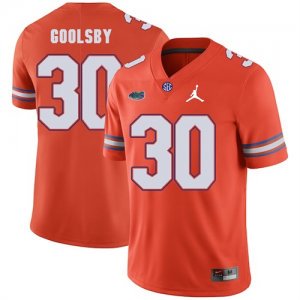 Florida Gators 30 DeAndre Goolsby Orange College Football Jersey