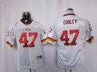 youth washington redskins #47 cooley white