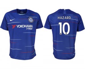 2018-19 Chelsea FC 10 HAZARD Home Thailand Soccer Jersey