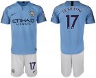 2018-19 Manchester City 17 DE BRUYNE Home Soccer Jersey