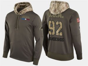 Nike Avalanche 92 Gabriel Landeskog Olive Salute To Service Pullover Hoodie