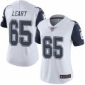 Women's Nike Dallas Cowboys #65 Ronald Leary Limited White Rush NFL Jersey