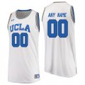 UCLA Bruins White Mens Customized College Basketball Jersey