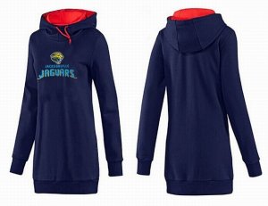 Women Jacksonville Jaguars Logo Pullover Hoodie-085