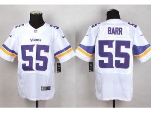 Nike Minnesota Vikings #55 Anthony Barr White Team Color Men Stitched jerseys(Elite)