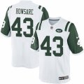 Mens Nike New York Jets #43 Julian Howsare Limited White NFL Jersey