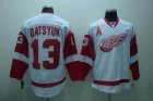 nhl deroit red wings #13 datsyuk white