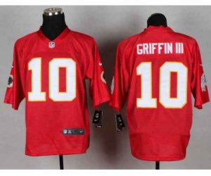 Nike washington redskins #10 robert griffin iii red jerseys[Elite]