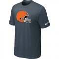 Cleveland Browns Sideline Legend Authentic Logo T-Shirt Grey