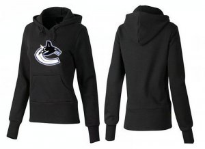 NHL Women Vancouver Canucks Logo Pullover Hoodie 10