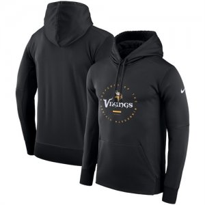 Minnesota Vikings Nike Sideline Property Of Wordmark Logo Performance Pullover